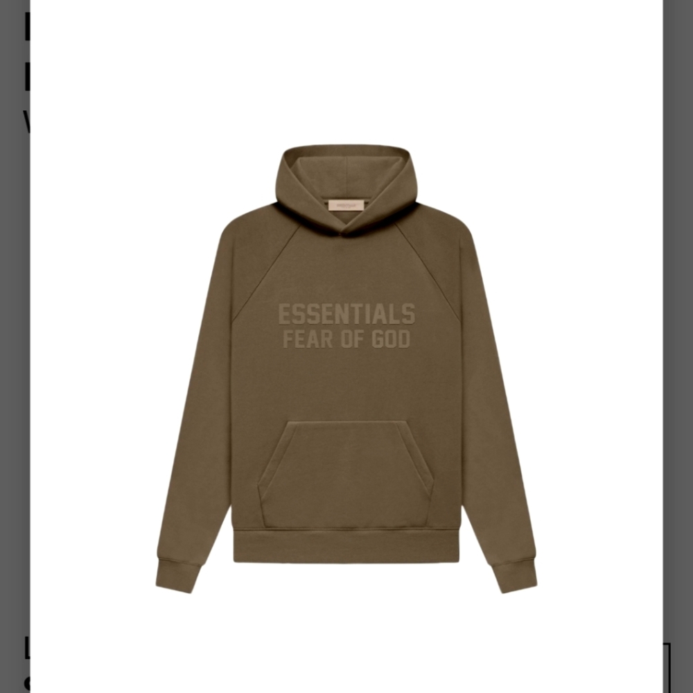 Essential hoodie
